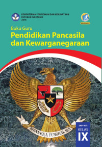 Image of Buku Guru Pendidikan Pancasila dan Kewarganegaraan Kelas IX