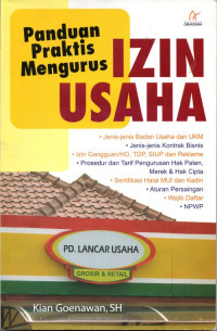 Image of Panduan Praktis Mengurus Izin Usaha